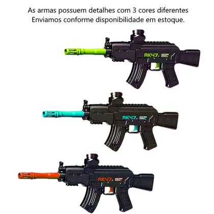 Imagem de 2 Metralhadourras de Bolinhas Gel Automática Recarregável AK