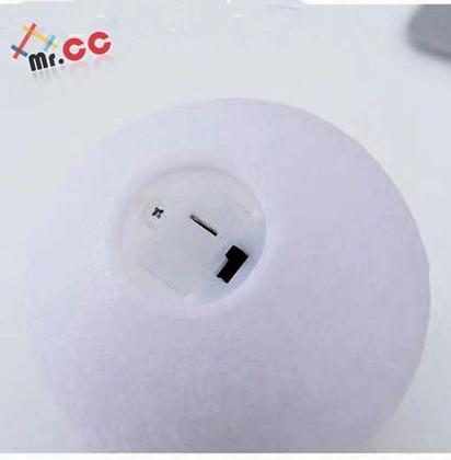 Imagem de 2 Mini Luminária Lua Cheia 3d Abajur Led Relevo 10cm - Mr.cc