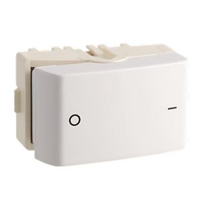 Imagem de 2 Módulo Interruptor Bipolar Simples Schneider Decor 25 A 250 V Branco