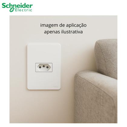 Imagem de 2 Módulo Tomada Branco Lunare 2p+t 250v 20a - Schneider