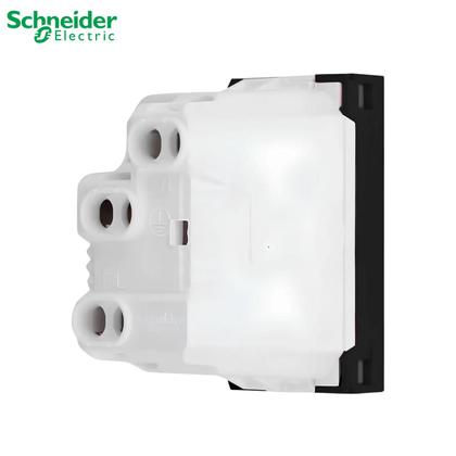 Imagem de 2 Módulo Tomada Schneider Orion 2p+t 250v 10a Grafite Preto