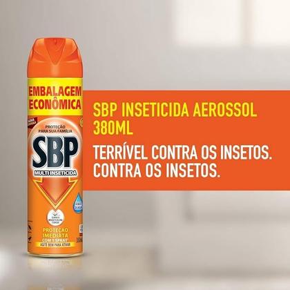 Imagem de 2 Multi inseticida Sbp Sem Cheiro Embalagem Econômica 380ML