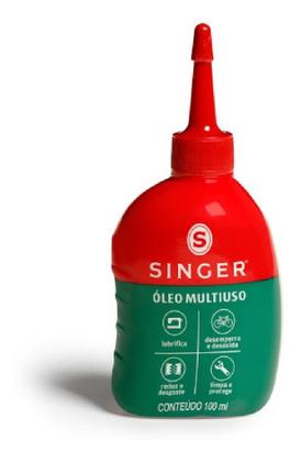 Imagem de 2 Óleos Singer 100 Ml Para Maquinas De Costura Industrial domestica