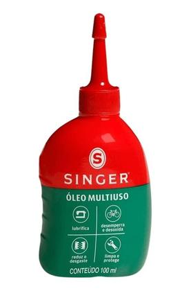 Imagem de 2 Óleos Singer 100 Ml Para Maquinas De Costura Industrial domestica