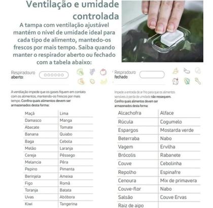 Imagem de 2 Organizadores De Geladeira 5L Acrílico Com Cesta