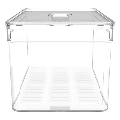 Imagem de 2 Organizadores De Geladeira 5l Porta Frutas Clear Fresh Ou