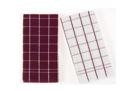 Imagem de 2 Panos Prato Atoalhado grosso felpado Teka Premium Chef