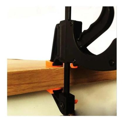 Imagem de 2 pc grampo sargento aperto rápido 450mm + 1 pc grampo 150mm