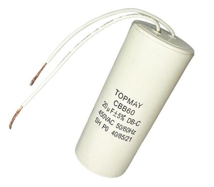 Imagem de 2 pçs - capacitor de partida acv 20uf x 450v - 20uf x 450vac
