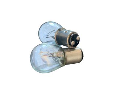 Imagem de 2 Pçs Lâmpada Freio Lanterna 2 Polo 21/5w 12v Freio Moto