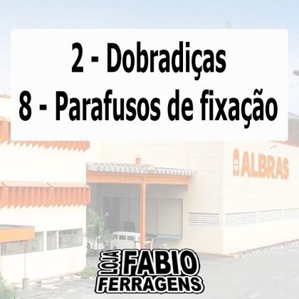 Imagem de 2 Peças - Dobradiça Para Armario Com Amortecedor De 35mm Super Curva