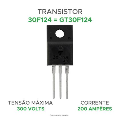 Imagem de 2 Peças Transistor 30F124 - GT30F124 - Original