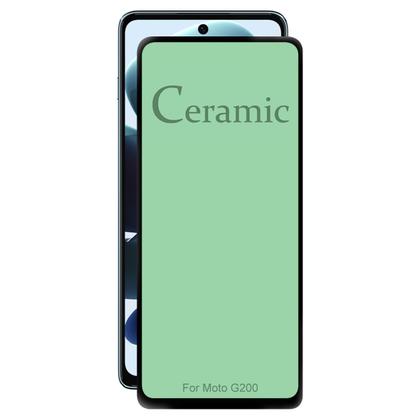 Imagem de 2 Películas Cerâmica Flexível 9d Grossa Moto G200 5G XT2175 6.8 - Cell In Power25