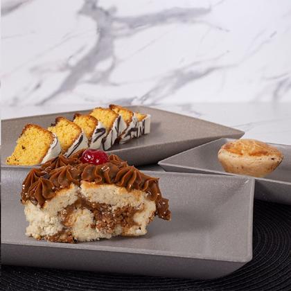 Imagem de 2 Petisqueiras Retangular 32,5cm Ecológico Prato Para Servir