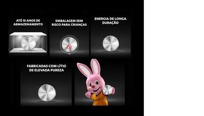 Imagem de 2 Pilhas Duracell Cr2032 3v Lítio Bateria Moeda