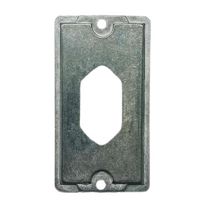 Imagem de 2 Placa Condulete Múltiplo Tomada Redonda 1 Polegada Sieg