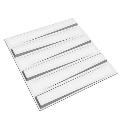 Imagem de 2 Placas 3D PVC Decoração Revestimento de Parede 50x50cm
