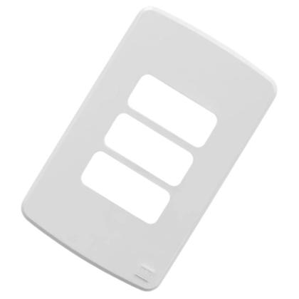 Imagem de 2 Placas 4x2 Pol. Horizontal P/ 3 Módulos Cor Branca Weg