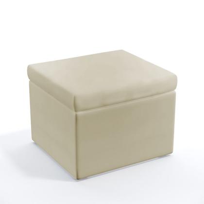 Imagem de 2 Poltronas Nina Para Sala de Estar Com Rodapé Com Puff Quasar Sued Bege Aradecor