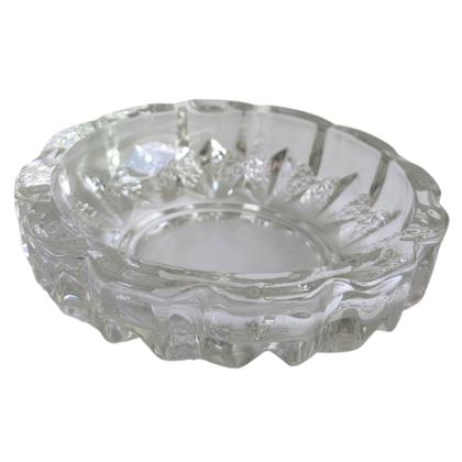 Imagem de 2 Porta Jóias Redondo de Vidro Cristal Luxo Multiuso 12cm