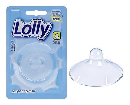 Imagem de 2 Protetor Seios Amamentação Bico Do Peito Silicone Lolly