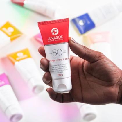 Imagem de 2 Protetor Solar Facial FPS 50 Dahuer 60g - Anasol