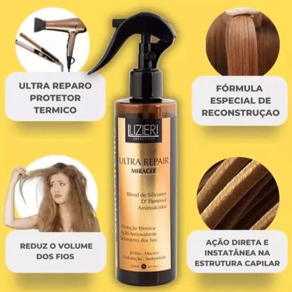 Imagem de 2 Protetor Térmico Capilar Uso Obrigatório Profissional