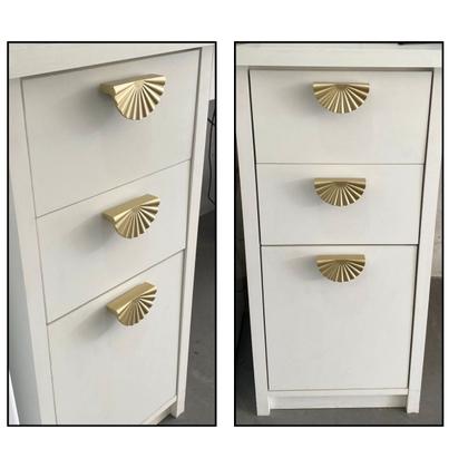 Imagem de 2 Puxador  Concha Para Móveis, Gavetas, Armários Alto Padrão