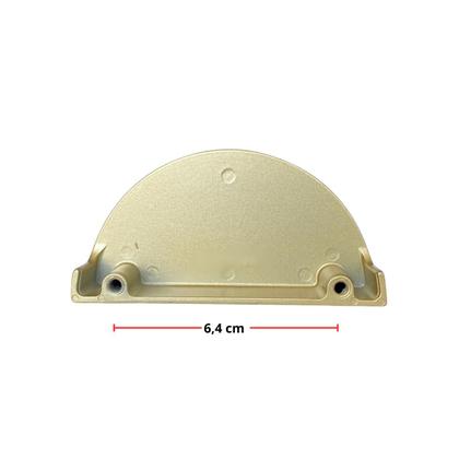 Imagem de 2 Puxador  Concha Para Móveis, Gavetas, Armários Alto Padrão