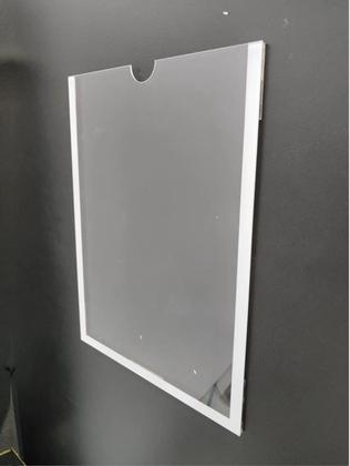 Imagem de 2 Quadros Display Expositor De Aviso Acrilico A4 - Elevador