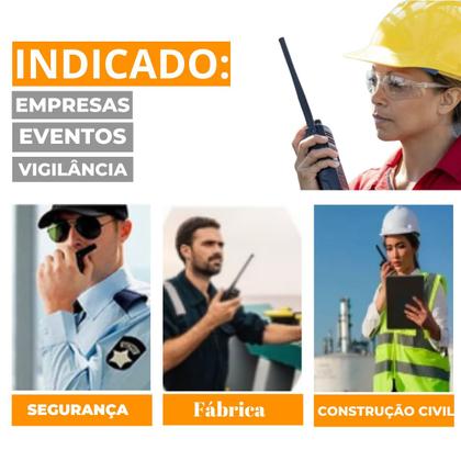 Imagem de 2 Radio Walkie Talkie Comunicador 16 Ch 12km Baofeng 777s Ht walk talk