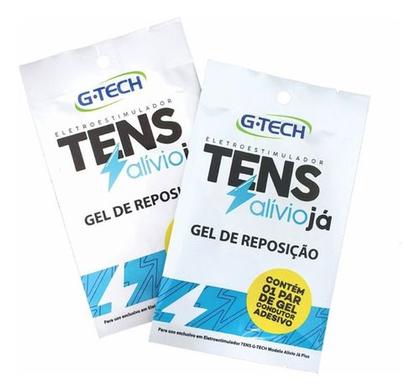 Imagem de 2 Refil Gel de Reposicao Tens G-tech Alivio Ja Plus