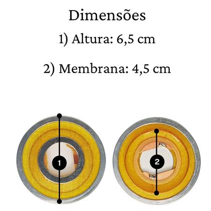 Imagem de 2 Reparo Super Tweeter St 300 Compatível Com Selenium St300 8 Ohms 100W Fácil Instalação 6000Hz a 20Khz Reforçado