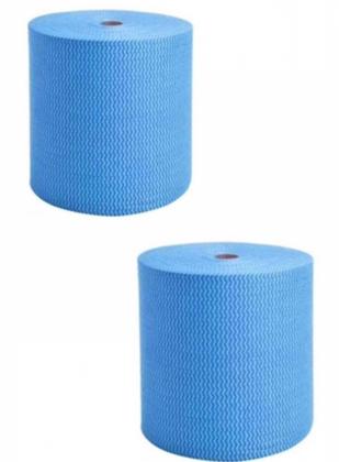 Imagem de 2 Rolos de Pano Multiuso tipo Perfex (rolos com 600 panos) - Total de 1200 panos EL