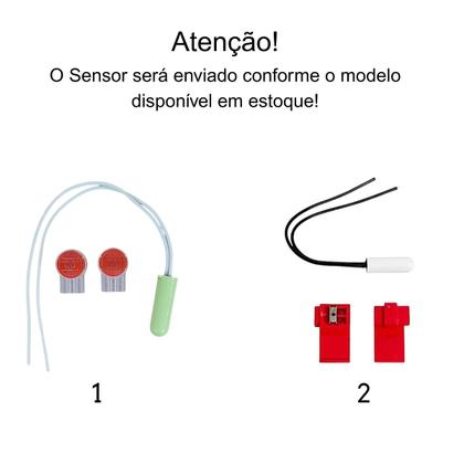Imagem de 2 Sensor 2,7k + 1 Fusível Térmico Brastemp Consul Cdi