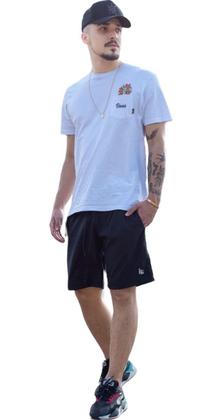 Imagem de 2 Short Bermuda Masc Tactel Com Elastano 2 Bolsos Verão 099