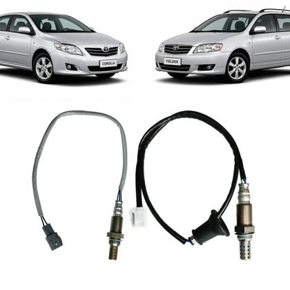 Imagem de 2 sondas lambda pré e pós corolla fielder 1.6 8946502360