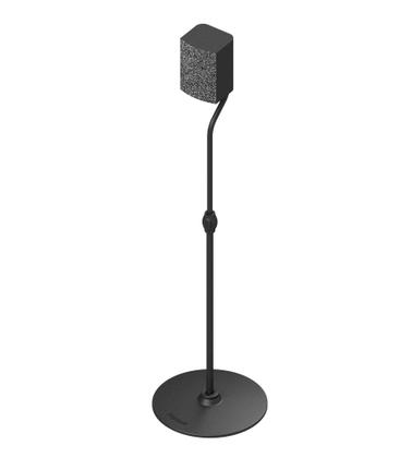 Imagem de 2 Suporte Pedestal Ajustável Caixa De Som Home Theater Preto