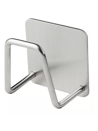 Imagem de 2 Suportes De Esponja Bucha Pia Inox Louça Gancho Cozinha