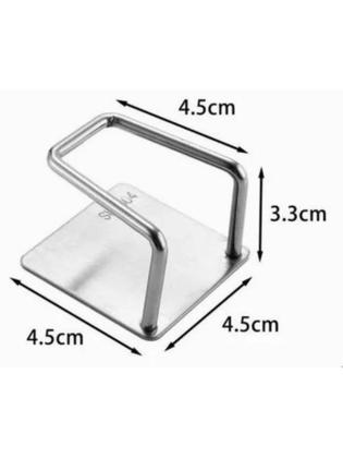 Imagem de 2 Suportes De Esponja Bucha Pia Inox Louça Gancho Cozinha