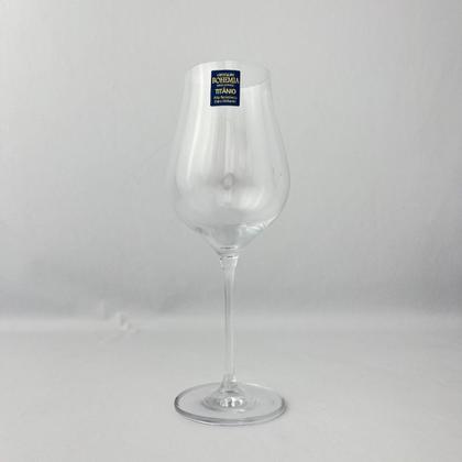 Imagem de 2 Taças 500ml Cristal Bohemia Limosa Vinho Branco Tinto Mesa