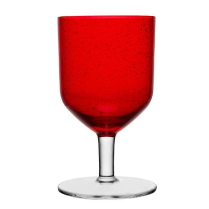 Imagem de 2 Taças Boreal 400ml Vermelho Vidro