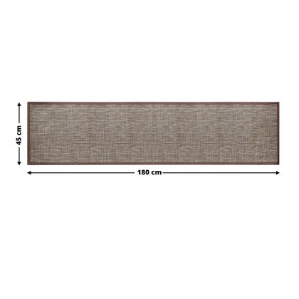 Imagem de 2 Tapete Passadeira Antiderrapante Limpa Facil Mod M2 45x180