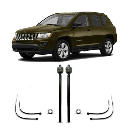 Imagem de 2 Terminal Braço Axial Dianteiro Jeep Compass 2011 Até 2015