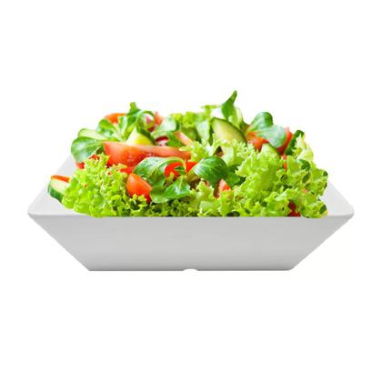 Imagem de 2 Tigelas Travessa Forma Retangular Funda Em Melamina 25cm