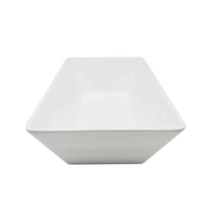 Imagem de 2 Tigelas Travessa Forma Retangular Funda Em Melamina 25cm