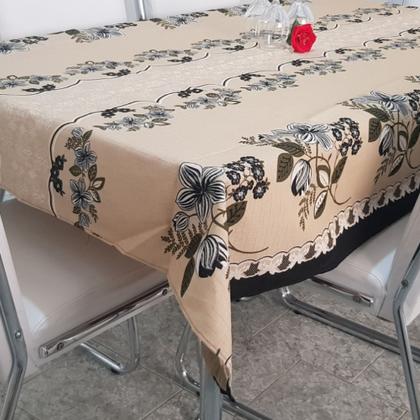 Imagem de 2 Toalhas De Mesa Para 6 Cadeiras Retangular Linhão Premium