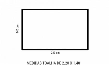 Imagem de 2 Toalhas De Mesa Para 6 Cadeiras Retangular Linhão Premium