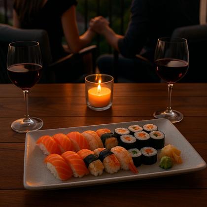 Imagem de 2 Travessas Retangular Melamina Granilite Para Servir 24,5cm