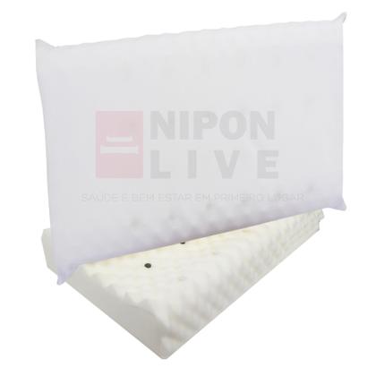 Imagem de 2 Travesseiro Cervical Pillow Magnetico Ortopedico Anti Ronco